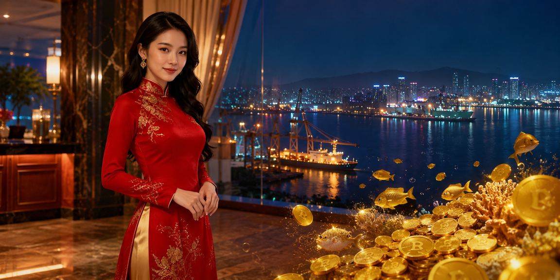 Người phụ nữ mặc áo dài tại Hải Phòng đang kiểm tra voucher casino trực tuyến trên điện thoại