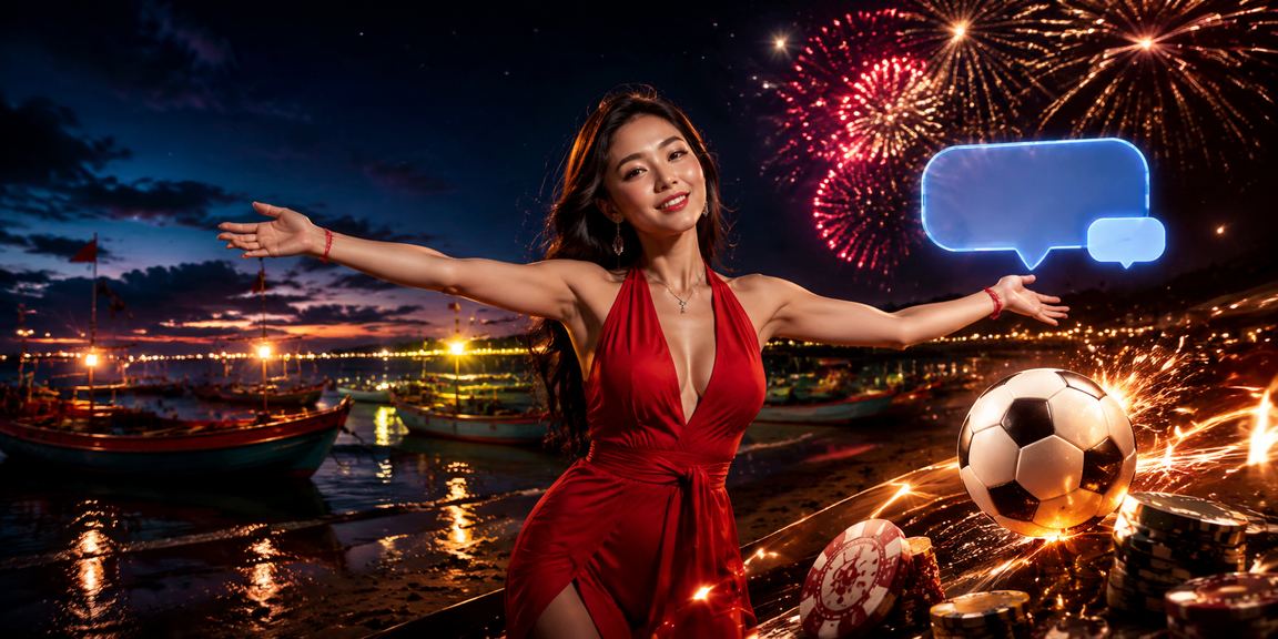 Người chơi tại Mũi Né thư giãn trên bãi biển và sử dụng voucher card game trực tuyến