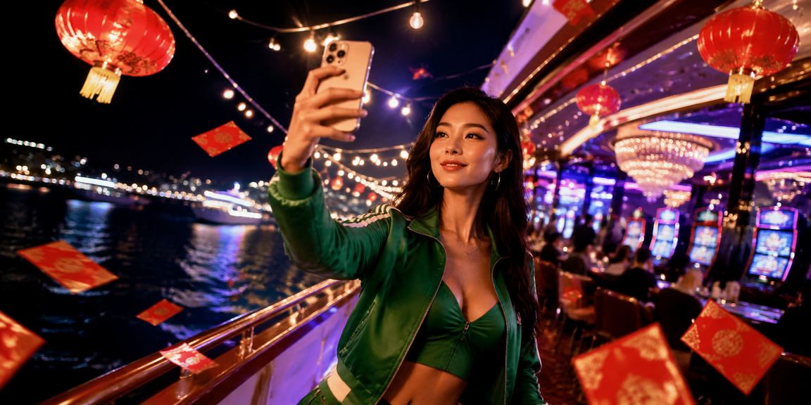 Không khí lễ hội đèn lồng Phú Quốc – người dùng nhận phong bì đỏ khuyến mãi trực tuyến